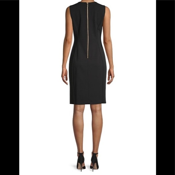 💐 NWT! Pink Calvin Klein Sheath Sleeveless Dress - Picture 6 of 6